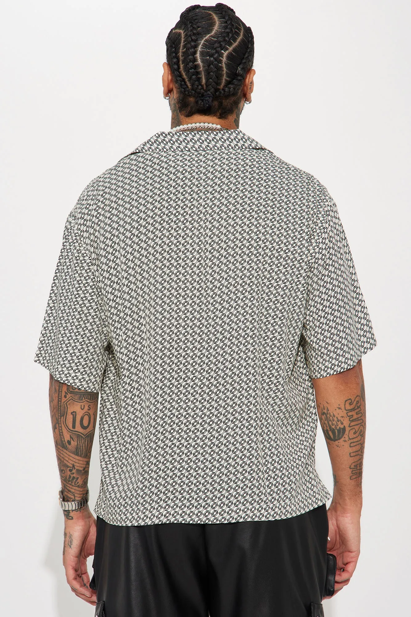 All Day Short Sleeve Button Up - Multi Color