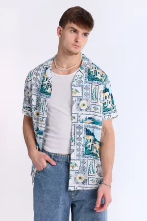 Destination Graphic Short Sleeve Resort Shirt