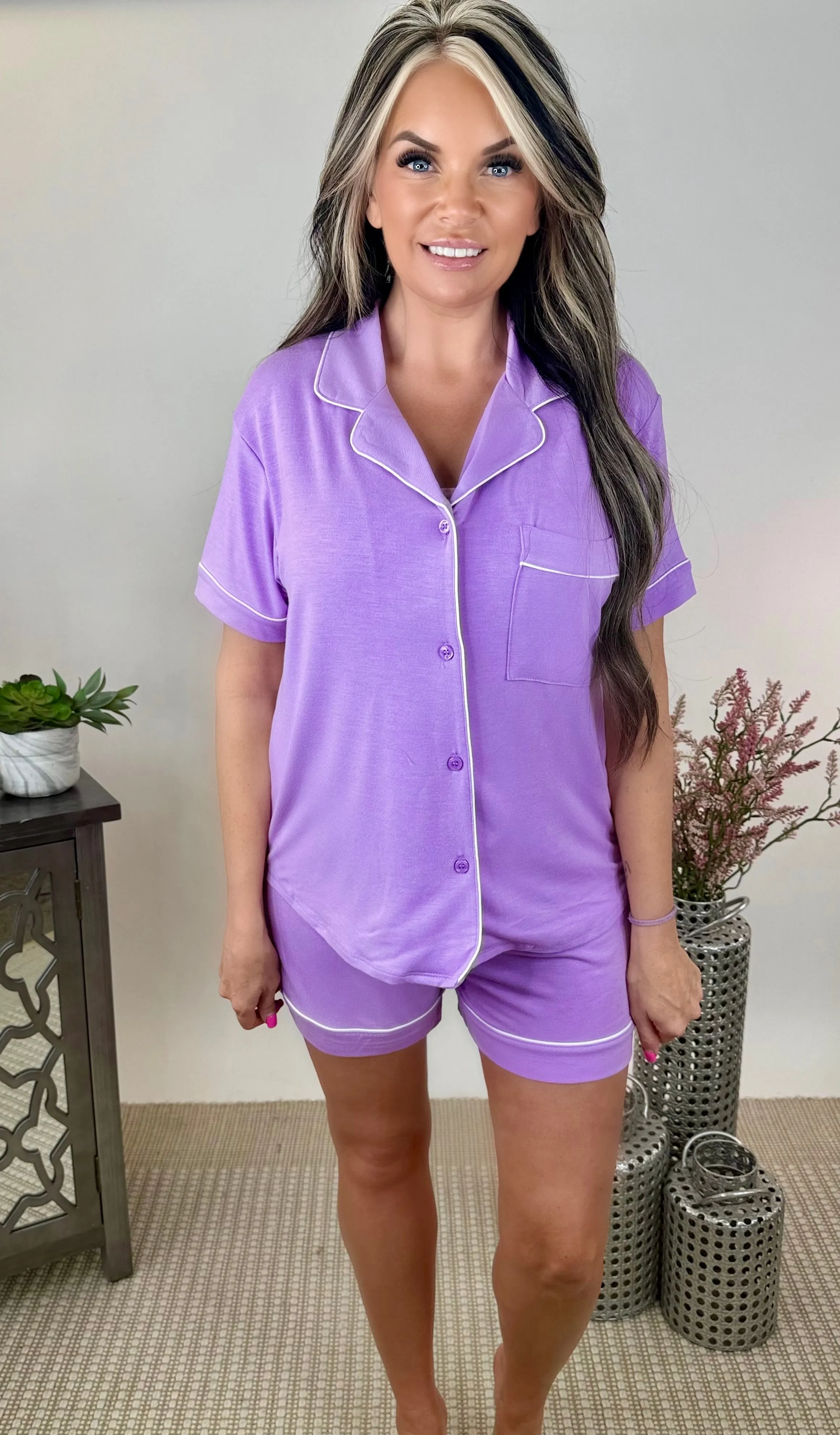 Dreamy Escape pajama set Lavender