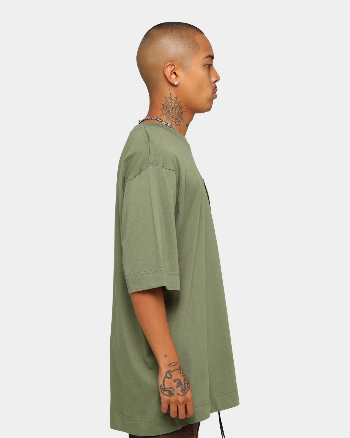 EN ES Minister Utility T-Shirt Khaki Green