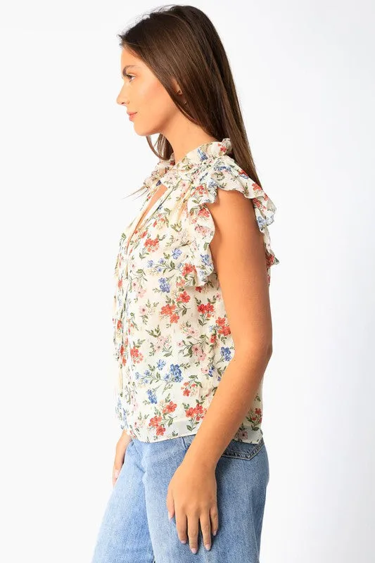 Flutter Chiffon Top