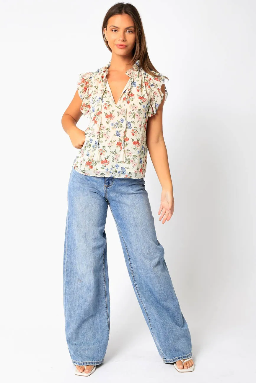 Flutter Chiffon Top
