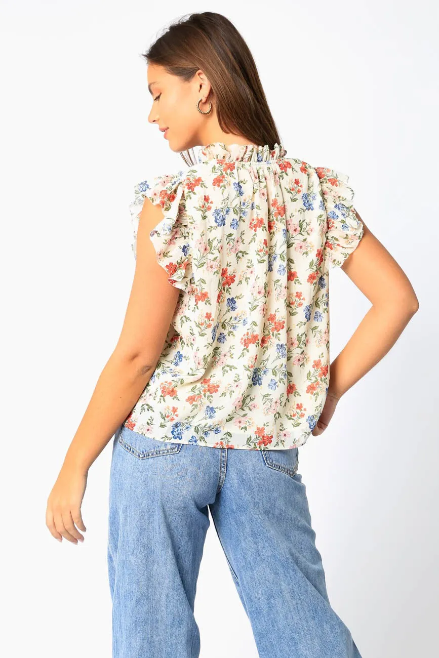 Flutter Chiffon Top