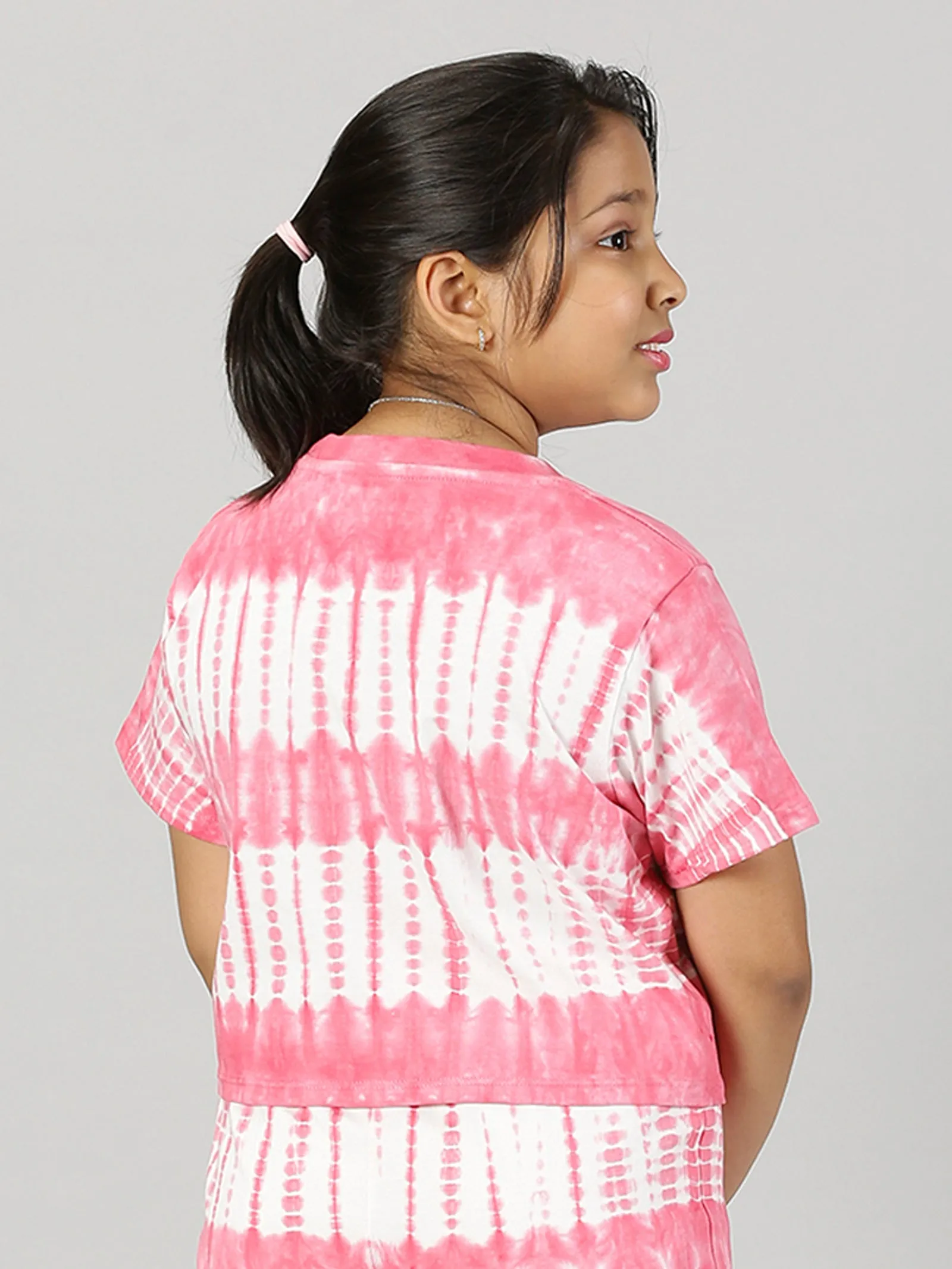 Girls Tie Dye Crop Top