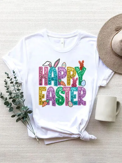 HAPPY EASTER Short Sleeve T-Shirt