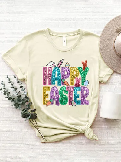 HAPPY EASTER Short Sleeve T-Shirt
