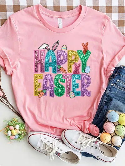HAPPY EASTER Short Sleeve T-Shirt