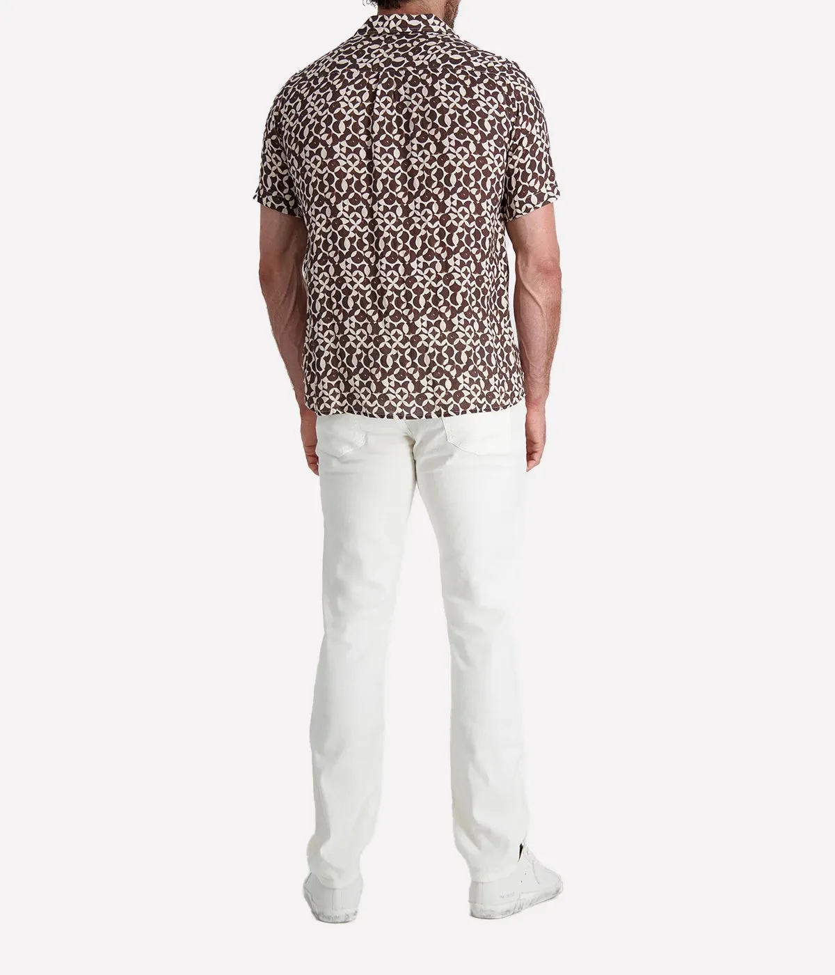 Hawaii Short Sleeve Shirt in Brown