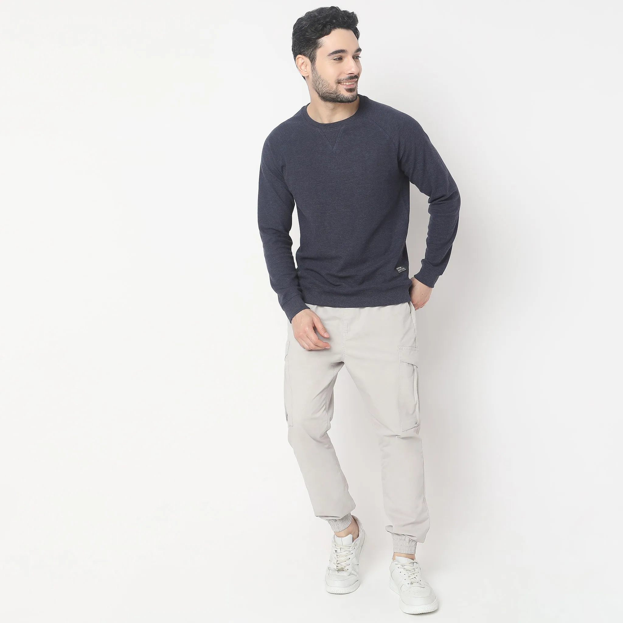 LumberJack™ Authentic Pull Over with Micro Structure Comfort Blend - Regular Fit Solid Tees