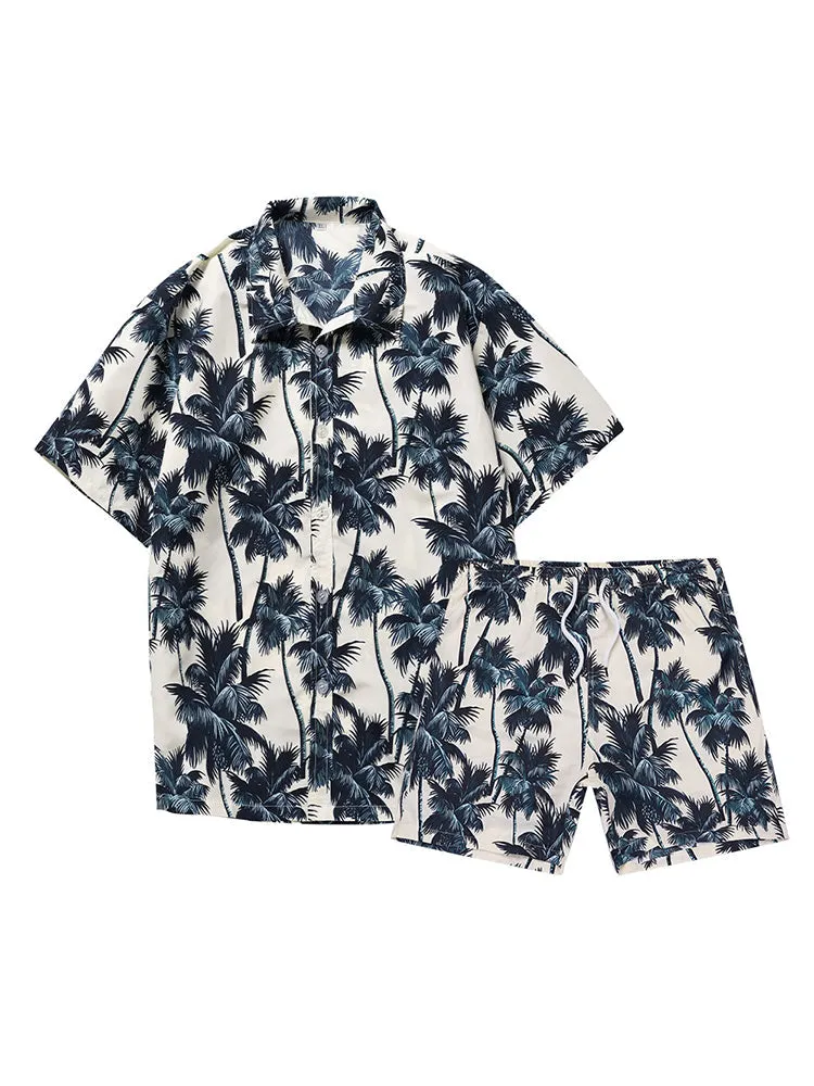 Mens Beach Summer Holiday Patterned Sets