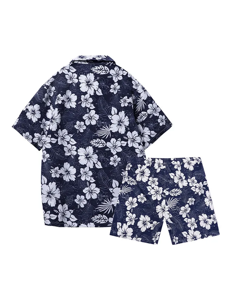 Mens Beach Summer Holiday Patterned Sets
