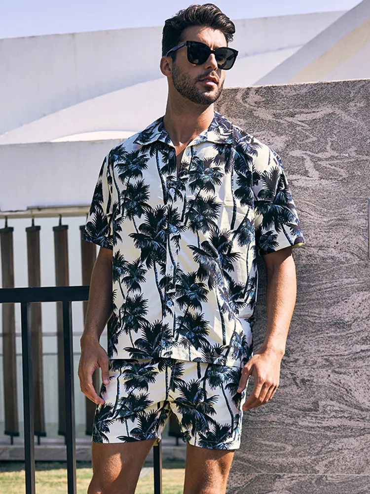 Mens Beach Summer Holiday Patterned Sets