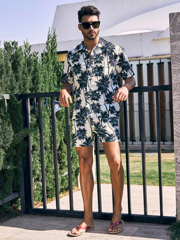 Mens Beach Summer Holiday Patterned Sets