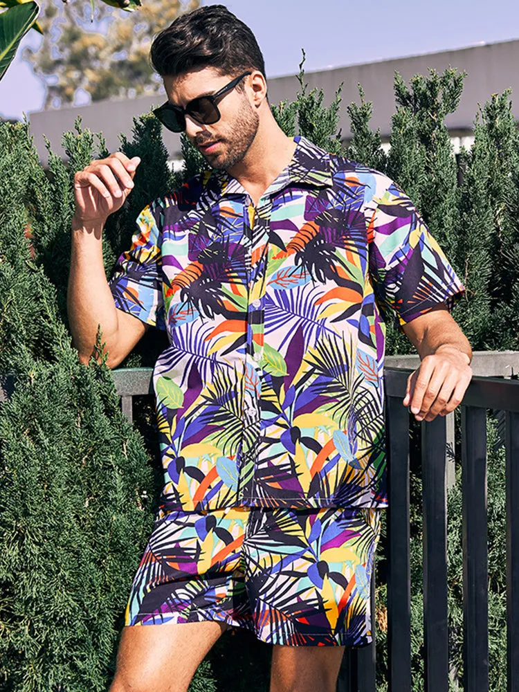 Mens Beach Summer Holiday Patterned Sets
