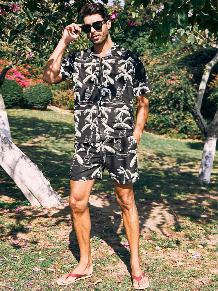 Mens Beach Summer Holiday Patterned Sets