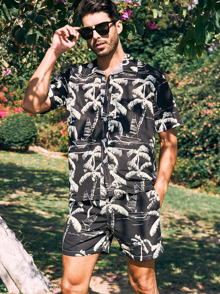 Mens Beach Summer Holiday Patterned Sets