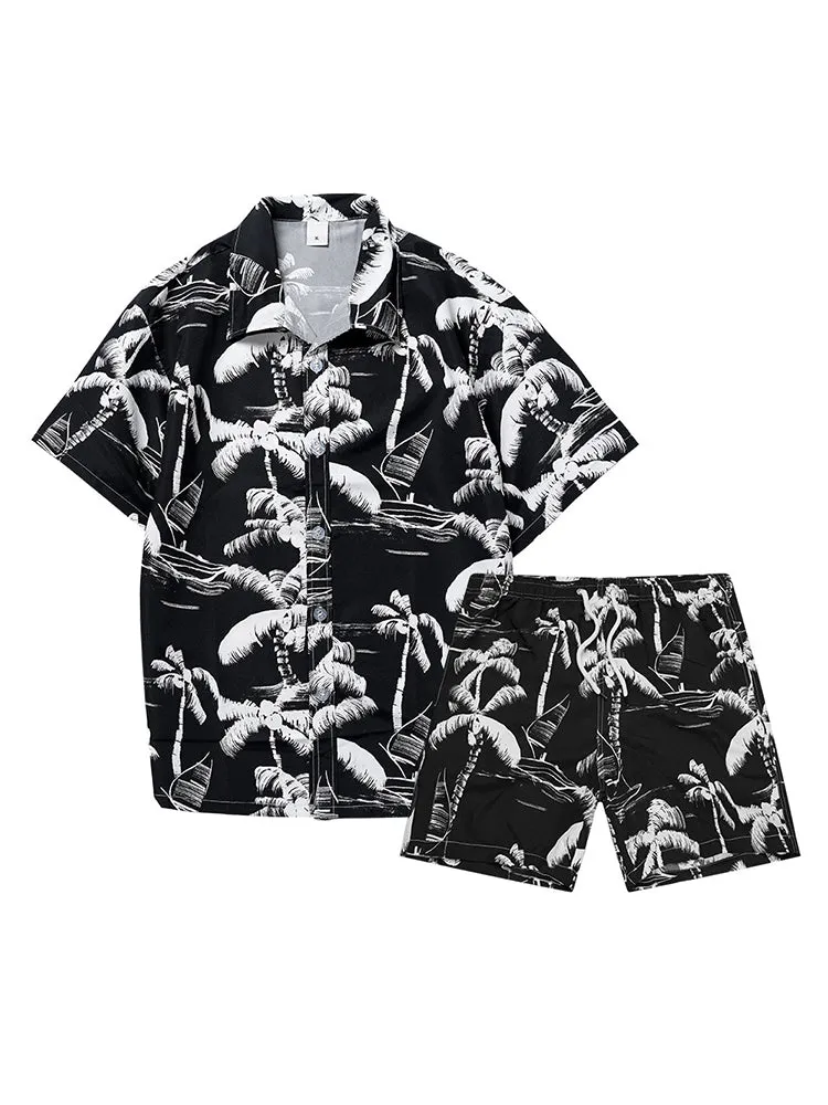 Mens Beach Summer Holiday Patterned Sets