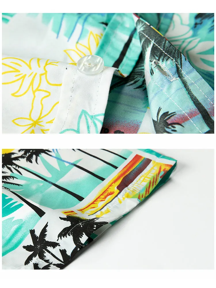 Mens Beach Summer Holiday Patterned Sets