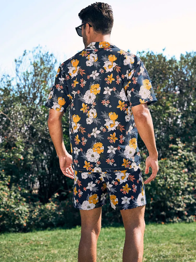 Mens Beach Summer Holiday Patterned Sets
