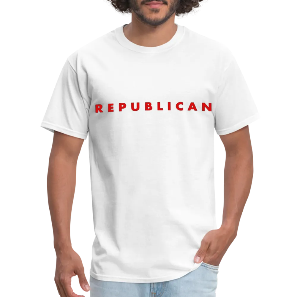 Republican T-Shirt (Red Letters)