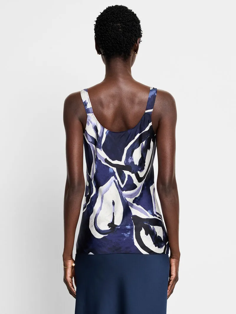 Waylla Watercolor Vines Cami - Nic & Zoe F241645
